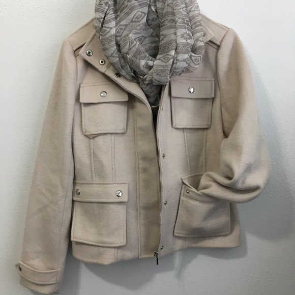 Calvin Klein Utility style wool jacket - Picture 4 of 13